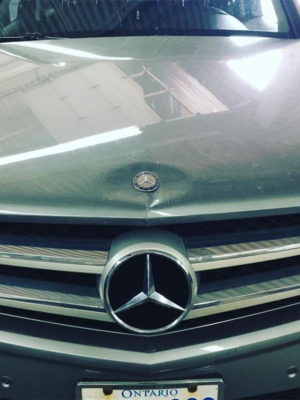 Car Refinish before dent Car Refinish before dent